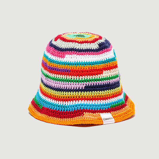 RAINBOW BUCKET HAT