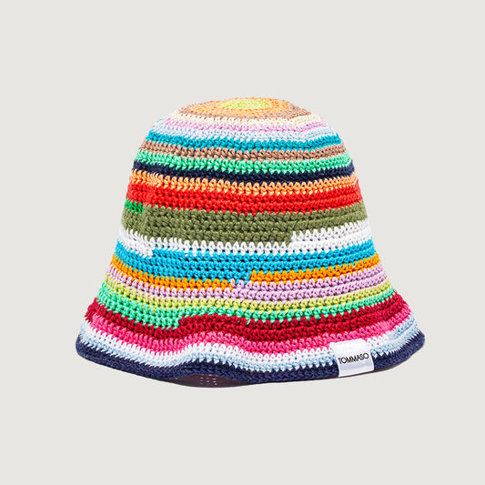 RAINBOW BUCKET HAT