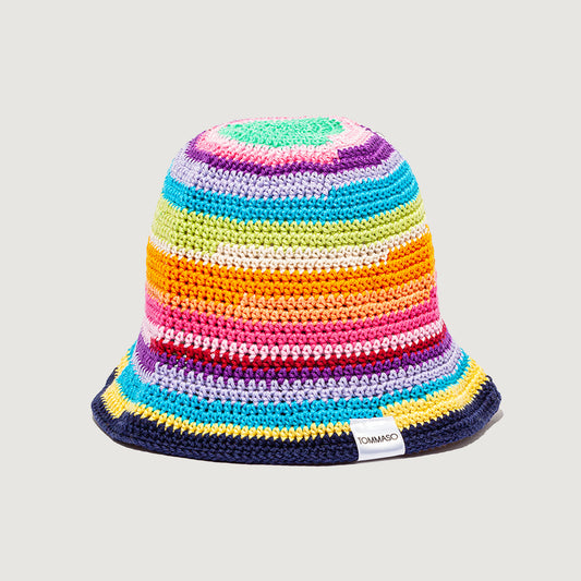 RAINBOW BUCKET HAT